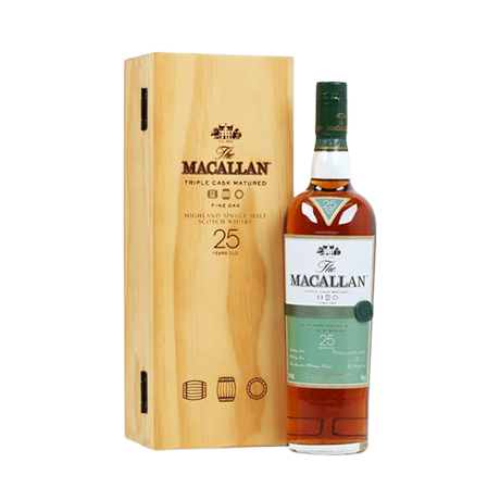 Macallan 25 Year Old Fine Oak Whisky