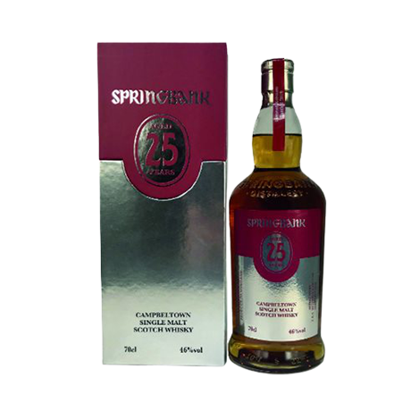 Springbank 25 Year Old Whisky 2019