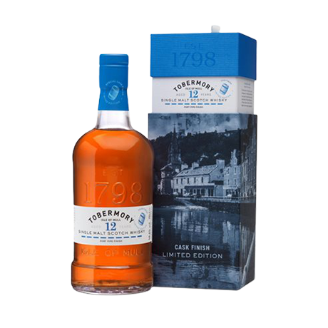 Tobermory 12 Year Old Port Pipe Scotch