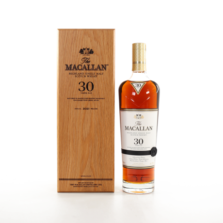 Macallan 30 Year Old Whisky 2021