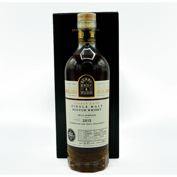 Williamson 2013 – Oban Whisky & Fine Wines 10th Anniversary Single Cask Bottling
